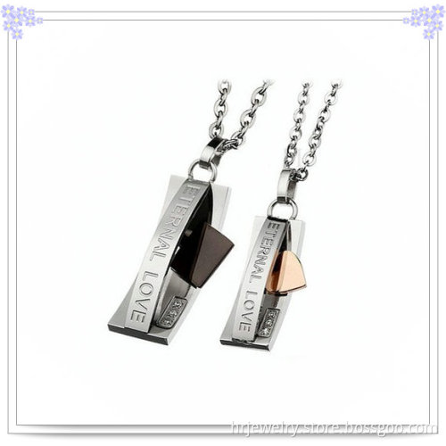 Jewelry Fashion Pendant Stainless Steel Necklace (HR2126)